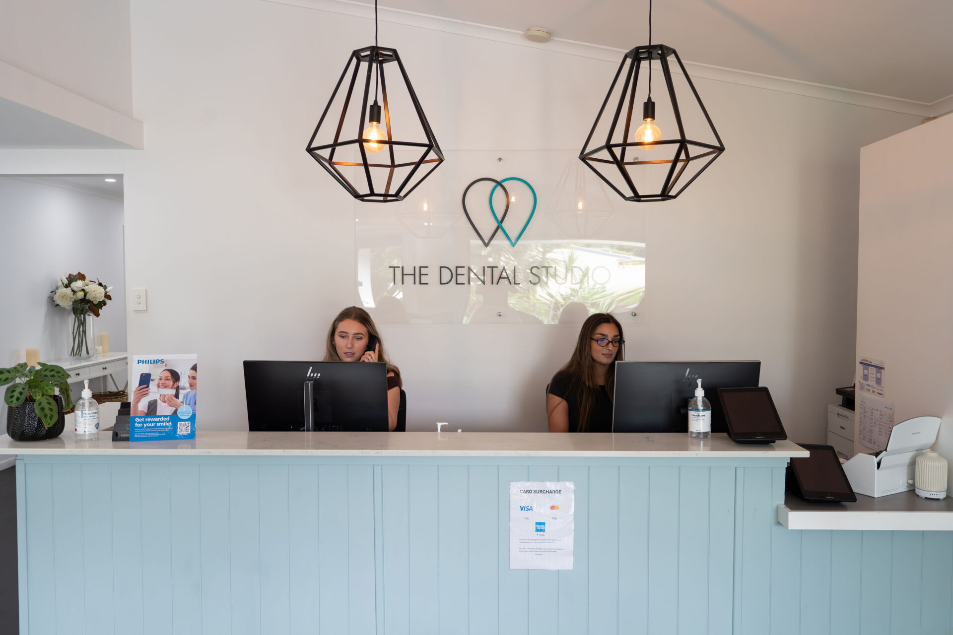 Reception at The Dental Studio, Clear Island Waters